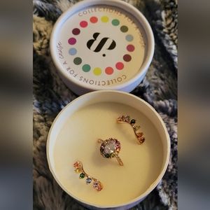 💍Bomb Party Autism Awareness Collection rings💍 size 8